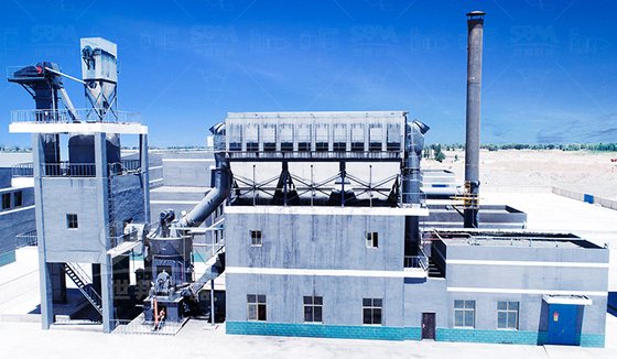 Nhà máy chế biến bột than 200.000 tấn/năm bằng máy nghiền đứng LM ở Cam Túc