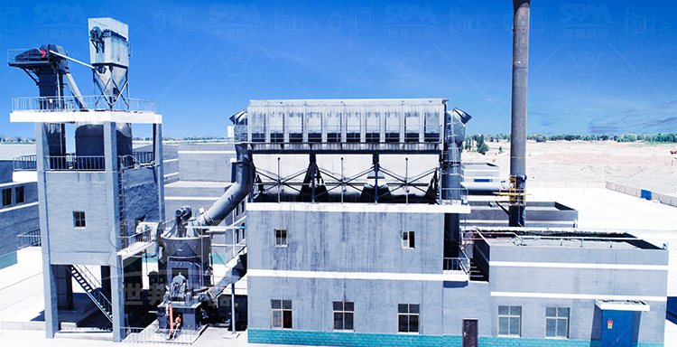 Nhà máy chế biến bột than 200.000 tấn/năm bằng máy nghiền đứng LM ở Cam Túc