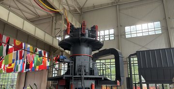 Sơ đồ quy trình sản xuất bột đá vôi — cách bố trí dây