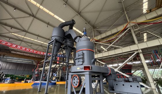 Thiết bị chế tạo dây chuyền nghiền đá vôi gồm những cụm gì